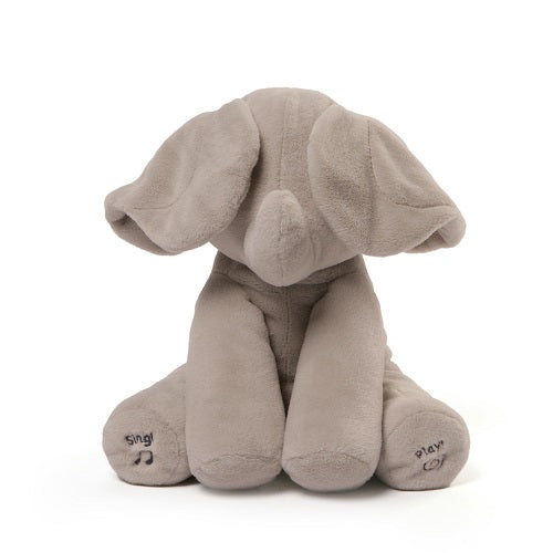 GUND Baby Animated Flappy The Elephant Plush, Singing Stuffed Animal, 12 in.