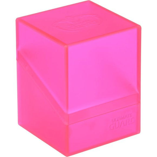 Holds up to 100 double-sleeved cards or 120+ single-sleeved cards