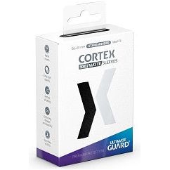 Ultimate Guard CORTEX sleeves are a perfect choice for all TCG brain athletes! Meant as an everyday sleeve, Ultimate Guard CORTEX sleeves offer an attractive price point and also feature fully opaque backing, a perfect shuffle feel, and high-quality durability for those long gaming sessions.