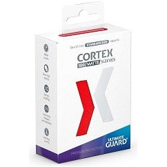 Ultimate Guard Cortex Sleeves Matte 100 Count - Red