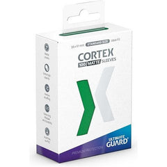 Ultimate Guard CORTEX sleeves are a perfect choice for all TCG brain athletes! Meant as an everyday sleeve, Ultimate Guard CORTEX sleeves offer an attractive price point and also feature fully opaque backing, a perfect shuffle feel, and high-quality durability for those long gaming sessions.