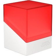 The Ultimate Guard Boulder 100+ SYNERGY is built to house and keep safe at least 100 double sleeved cards. The Boulders are available in 5 different color combinations: So whether youre a white/blue player striving for peace or you identify more with green/black bloodthirsty zombies, were sure youll find the perfect box for your deck.