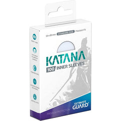 Protect your cards like a Samurai would with our brand-new Katana sleeves! Honoring the tradition of pristine Japanese craftsmanship, these precision-made and extremely durable sleeves are ideal for tournament gameplay. They are fully opaque, great for shuffling and meet the highest standards of players and collectors