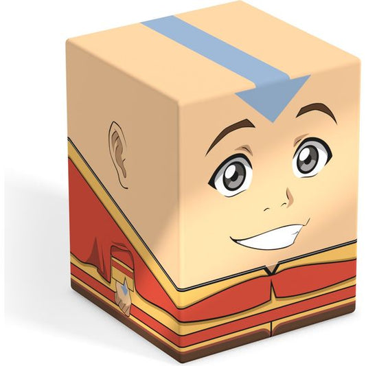 Who's ready to master all four elements - in Squaroes form? Squarores are collectible boxes and accessories for displaying your favorite fandom! These deckboxes are fully printed Boulders, holding 100+ Double Sleeved or 120 Single sleeved cards.