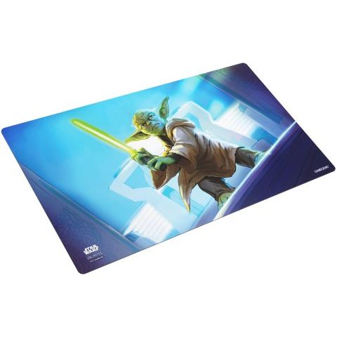 This premium quality, full color printed, and officially licensed Star Wars™: Unlimited Game Mat is a must-have accessory for every passionate gamer! Available in four premium-quality prints of iconic designs, it brings the exciting atmosphere of the Star Wars™ franchise right to the gaming table. The Game Mat enriches the game and perfectly complements every round played!

The softly cushioned playmat is 2mm thick and protects playing cards from rough or dirty surfaces. Each mat is outfitted with an ultraf