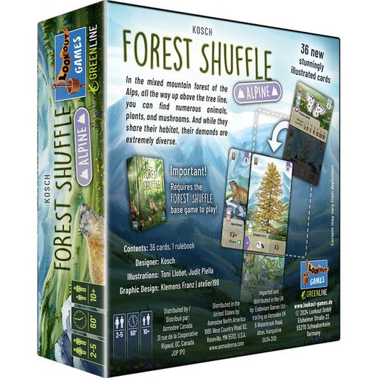 Lookout Games: Forest Shuffle Alpine - Expansion