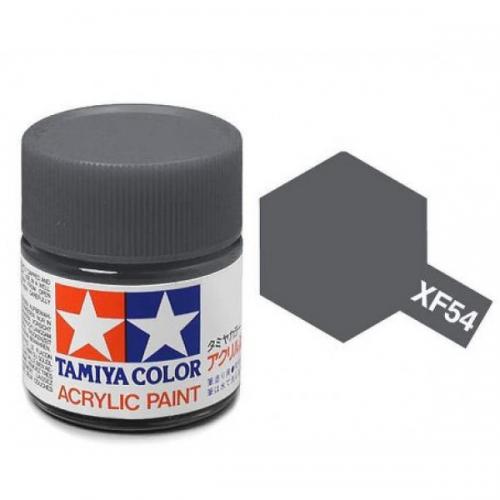 Tamiya Acrylic Paints are made from water-soluble acrylic resins and are excellent for either brush or spray painting. These paints can be used on styrol resins, styrofoam, wood, plus all of the common model plastics. The paint covers well, flows smoothly with no blushing or fading, and can be blended easily. 10ml screw top bottle. 

Continental US Shipping only.  No expedited shipping. Ground Transport only.

Proper ratio for paint thickness differs according to weather conditions. Rough guidelines of