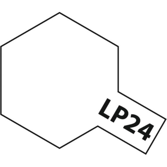 Tamiya 82124 LP-24 Flat Clear Lacquer Paint 10ml | Galactic Toys & Collectibles