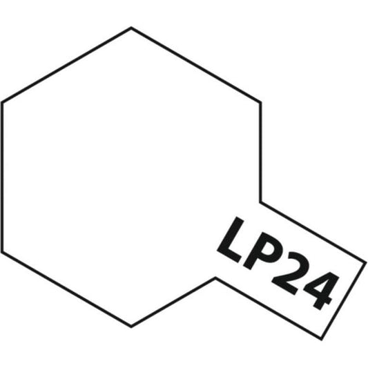 Tamiya 82124 LP-24 Flat Clear Lacquer Paint 10ml | Galactic Toys & Collectibles