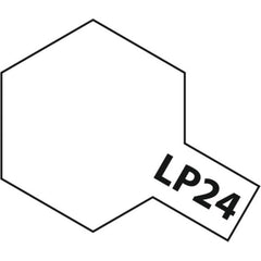 Tamiya 82124 LP-24 Flat Clear Lacquer Paint 10ml | Galactic Toys & Collectibles