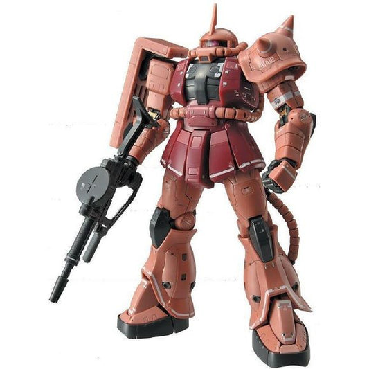 Bandai RG #02 Mobile Suit Gundam MS-06S Char's Zaku II 1/144 Scale Model Kit | Galactic Toys & Collectibles