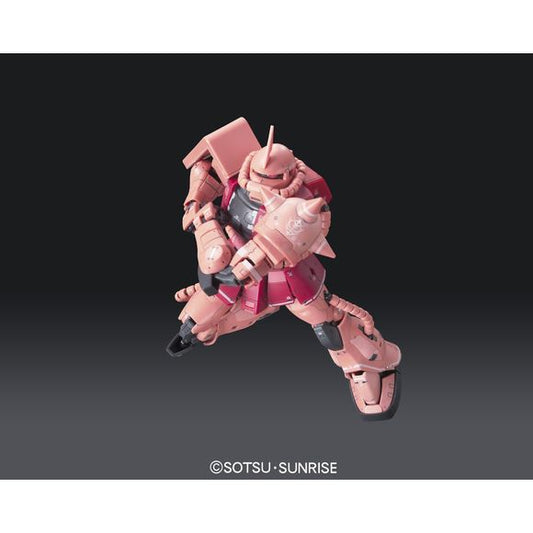 Bandai RG #02 Mobile Suit Gundam MS-06S Char's Zaku II 1/144 Scale Model Kit