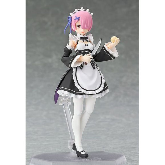 "Rem, Rem. It appears our guest is acting rather strange."

From the anime series "Re:ZERO -Starting Life in Another World-" comes a rerelease of the figma of the older of the maids working at the Roswaal mansion - Ram!