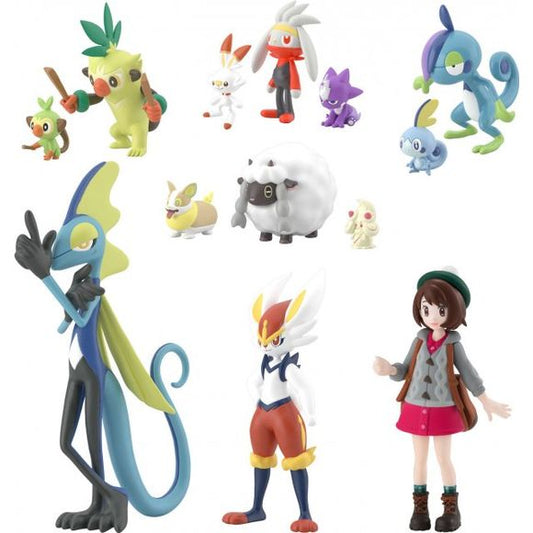 Bandai Shokugan Gashapon Pokemon Scale World Galar Mini Figure - 1 Random Box | Galactic Toys & Collectibles