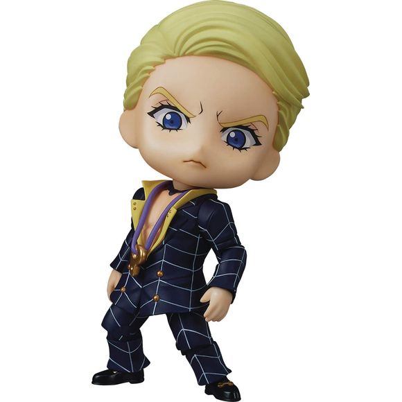 "Once we decide in our hearts that we're gonna kill someone, the deed's already been done!"
From the anime series "JoJo's Bizarre Adventure: Golden Wind" comes a Nendoroid of the assassin team member Prosciutto! The figure is fully articulated so you can display him in a wide variety of poses.