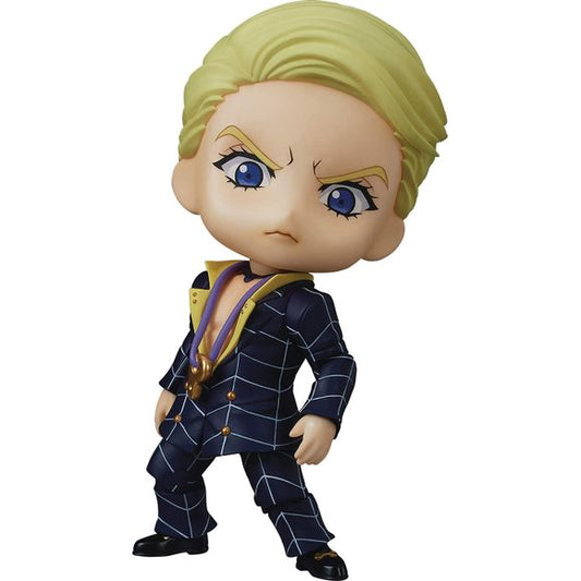 "Once we decide in our hearts that we're gonna kill someone, the deed's already been done!"
From the anime series "JoJo's Bizarre Adventure: Golden Wind" comes a Nendoroid of the assassin team member Prosciutto! The figure is fully articulated so you can display him in a wide variety of poses.