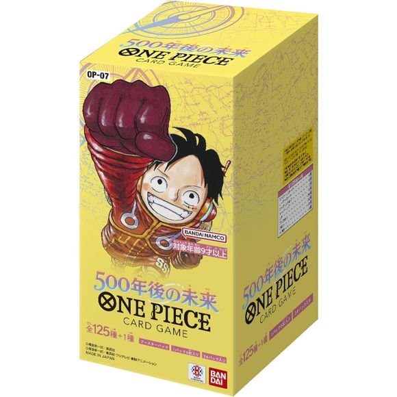 BANDAI ONE PIECE Japanese Card Game 500 Years in the Future [OP-07] (BOX) 24 packs now available!