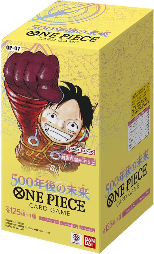 BANDAI ONE PIECE Japanese Card Game 500 Years in the Future [OP-07] (BOX) 24 packs now available!