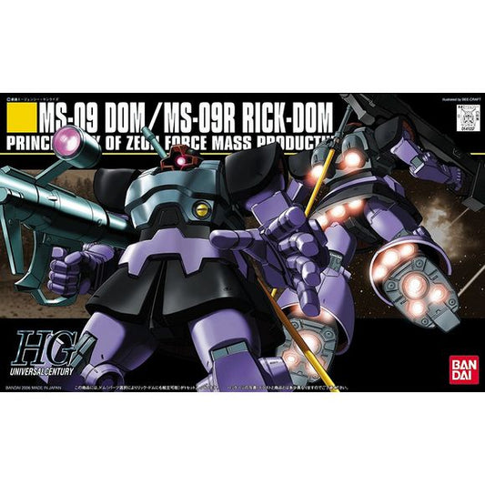 Bandai HGUC Gundam #059 MS-09 Dom / Rick Dom HG 1/144 Model Kit | Galactic Toys & Collectibles