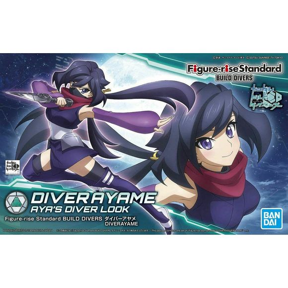 Bandai Hobby Gundam Build Divers Diver Ayame Figure-rise Model Kit | Galactic Toys & Collectibles