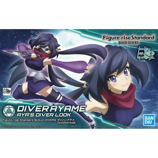 Bandai Hobby Gundam Build Divers Diver Ayame Figure-rise Model Kit | Galactic Toys & Collectibles