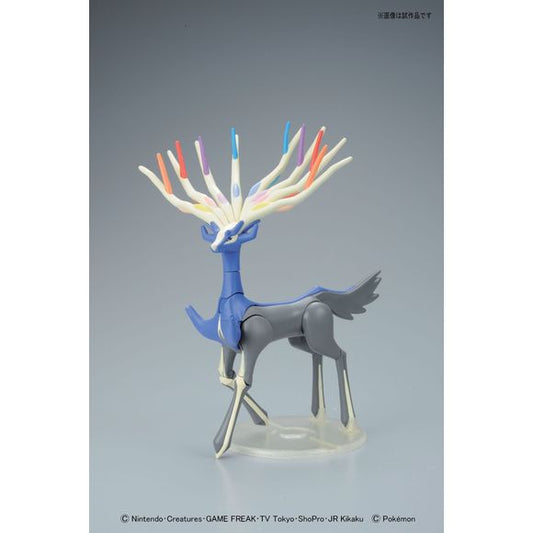 Bandai Spirit Pokemon X & Y Plamo 33 Select Series Xerneas Figure Model Kit