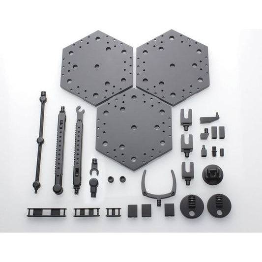 Bandai Hobby Gundam Action Base 4 Black Gunpla 1/100 Scale Display Stand | Galactic Toys & Collectibles