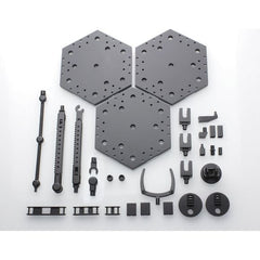 Bandai Hobby Gundam Action Base 4 Black Gunpla 1/100 Scale Display Stand | Galactic Toys & Collectibles