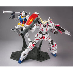 Bandai Hobby Gundam Action Base 4 Black Gunpla 1/100 Scale Display Stand | Galactic Toys & Collectibles