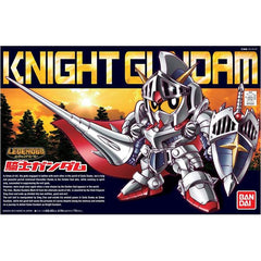 The legendary Knight Gundam is here as a great BB kit.  Legend BB Knight Gundam's armor can be placed on and removed from Knight Gundam easily and the visor on his helmet is a plated part!  I'ts shiny!  On top of that Bandai gives you four different stickers for the eyes allowing you to change the looks on Knight Gundam's face.