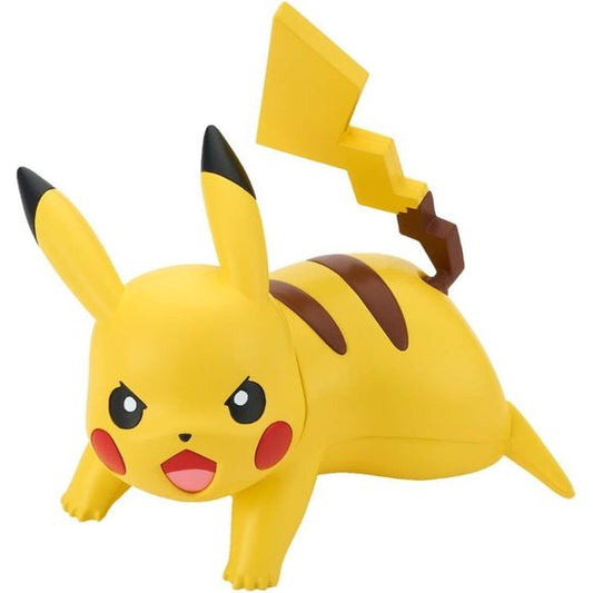 Bandai Spirits Pokemon Pikachu Battle Pose Quick Model Kit | Galactic Toys & Collectibles