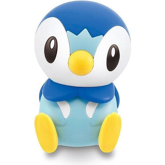 Bandai Hobby Pokemon PLAMO Collection Quick!! 06 Piplup Plastic Model Kit | Galactic Toys & Collectibles