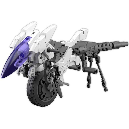 A one-wheeled bike that Alto, Portanova, Cielnova and Rabiot can ride on. The multiple kits can be transformed into a two-wheeled bike and the unit can be rearranged to create the third's force's Roy Roy.

Includes:

vehicle and foil stickers