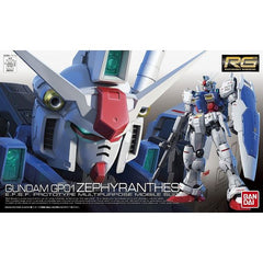 HIghly detailed and articulated snapfit Real Grade kit with parts molded in multiple colors. Includes stickers for the markings.