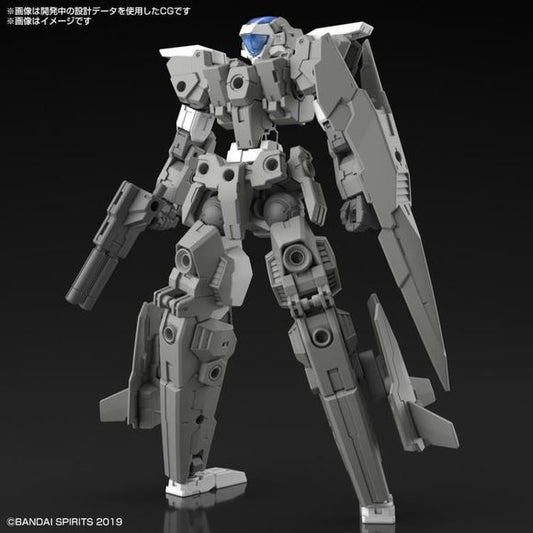The 30 Minutes Missions series is a customizable model kit line compatible with all other 30MM kits and packs! When completed, each 30MM mech stands about 5 inches. This kit includes a hand missile, shield, and instructions.