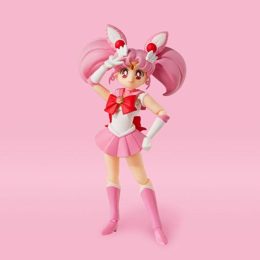 Bandai Sailor Moon S.H.Figuarts Sailor Chibi Moon Animation Color Edition Action Figure