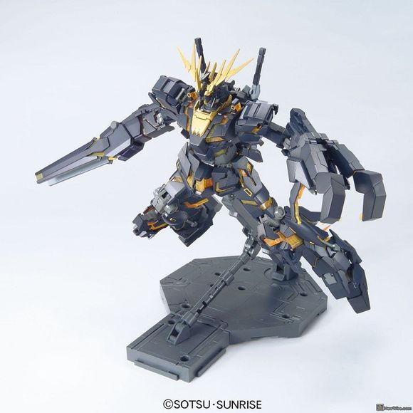 Bandai Hobby RX-0 Unicorn Gundam 02 Banshee MG 1/100 Scale Model Kit | Galactic Toys & Collectibles