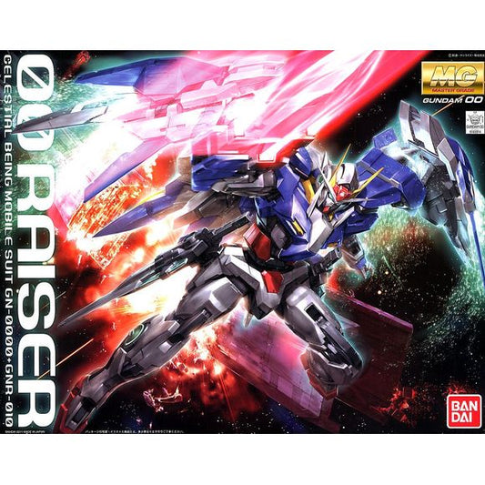 One of the more popular suits in the Gundam universe, the 00 Raiser is now a Master Grade! This kit comes with its GN drives, which will be able to house an LED (one LED will be included with the kit, but another 4 will be needed to light up everything; 1 for the head, 2 for the GN Drives and 2 more for the Raiser).  With the 00 Gundam and the 0 Raiser, it's like two kits in one box! All the weapons that make the 00 Raiser so intimidating, such as the GN Sword II and the GN Sword III are included, too!