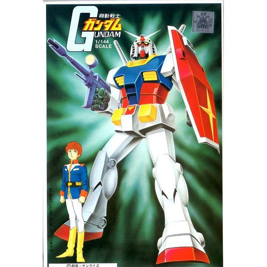 This is a posable, injection-plastic kit of a character or mobile suit from the Gundam universe. This is the vanilla flavor of Gundam kits, probably the most basic kit ever conceived, This is a non-graded vintage kit, glue will be required for assembly.