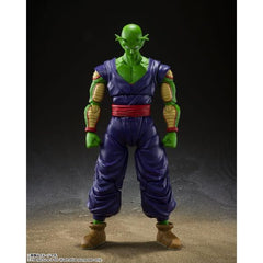Piccolo from Dragon Ball Super: Super Hero is now released from the S.H.Figuarts brand! This detailed figure is highly articulated and features several interchangeable parts for a wide variety of poses. Coems with Piccolo figure, 2 Head sculpts, 3 Right hands and 2 Left hands.