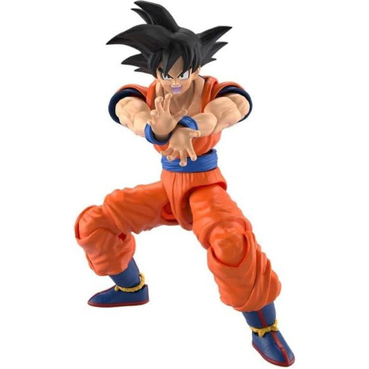 The Figure-rise Standard line has entered an all new dimension: NEW SPEC! The range of motion and the beauty of the modeling have both been taken to the next level, and the first character in the lineup is Son Goku from "Dragon Ball Z"! The Muscle Build System has been powered up to the new "Muscle Build System PLUS" to achieve the highest range of motion through a thorough study of human anatomy and the evolution of plastic model movement technology.