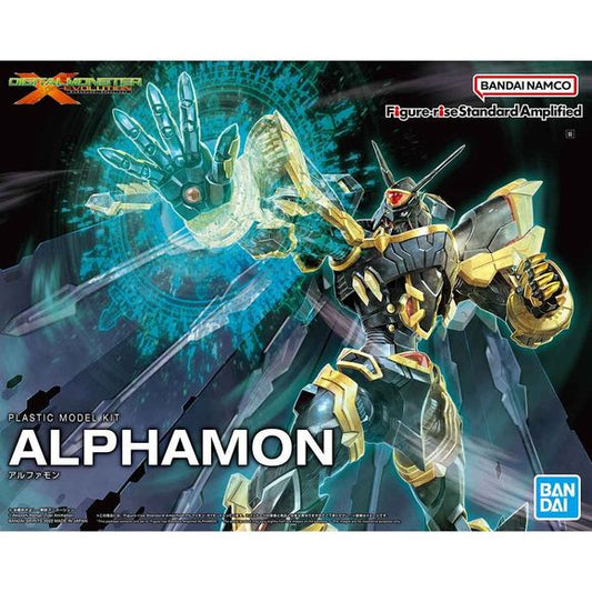 Bandai Figure-rise Digimon Standard Amplified Alphamon Figure Model Kit