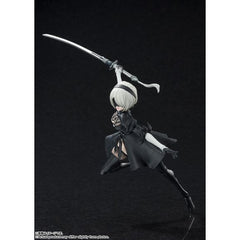 Bandai NieR: Automata Ver. 1.1a S.H.Figuarts 2B Action Figure