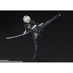 Bandai NieR: Automata Ver. 1.1a S.H.Figuarts 2B Action Figure