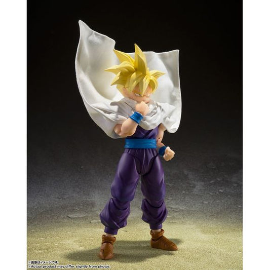 Bandai Dragon Ball Z S.H.Figuarts Super Saiyan Son Gohan (The Warrior Who Surpassed Goku) Action Figure