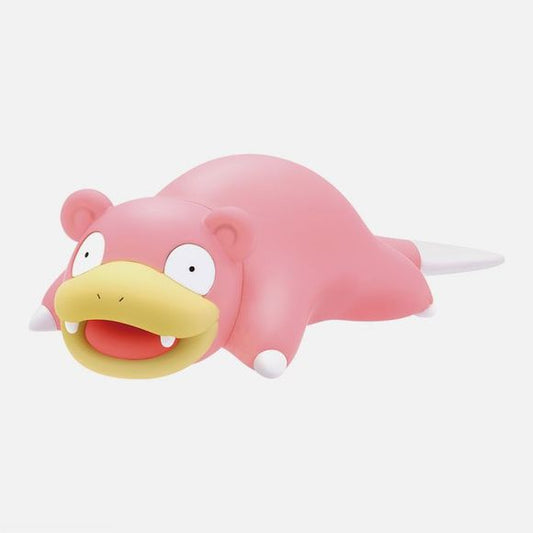 Slowpoke joins the 15th installment of the easy-to-assemble "Pokepla Quick!!" series!. He's as adorable as ever and would make a great addition to any collection.

FEATURES: 
- Approximately 4.72 inches in length (120 mm)
- Part of the Pokepla series
- Easy assembly, no tools required

CONTENTS
- Slowpoke Model kit
- 4 Seals