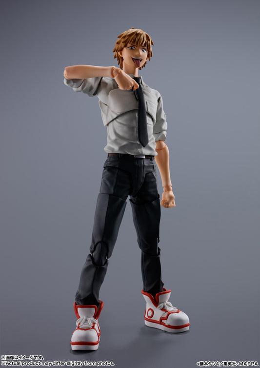 Denji from "Chainsaw Man" returns to the "S.H.Figuarts" action-figure lineup from Bandai, with new sculpting and coloring based on his image in the TV anime! His arms, chest and head are newly sculpted, while maintaining his superior posability.The arms can be attached to S.H.Figuarts Chainsaw Man (sold separately), too!