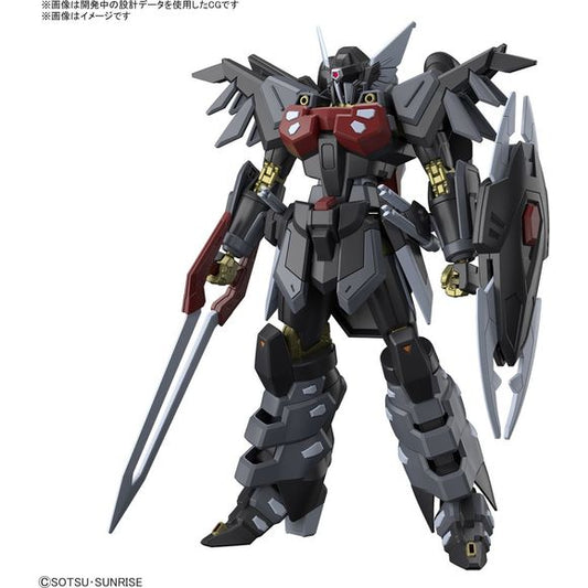 The Black Knight Squad Shi-ve.A from "Mobile Suit Gundam Seed Freedom" is now an HG model kit from Bandai! It's equipped with the "Seed Action System" internal structure that specializes in reproducing impressive poses! You can reproduce the shield injection mode by parts replacement; a lead wire is included. The chest armor opens and closes, and the beam cloak is made of soft material with gradation printing. Three beam sabers are included; they can be connected to equip both hands with a twin beam saber.