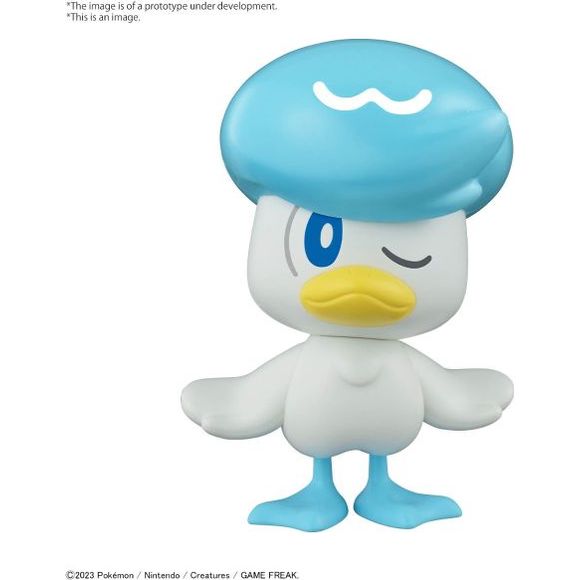 Quaxly is finally coming to Bandai's QUICK!! Model kit line. He's as adorable as ever and would make a great addition to any collection.