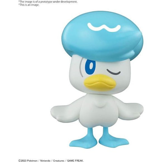 Quaxly is finally coming to Bandai's QUICK!! Model kit line. He's as adorable as ever and would make a great addition to any collection.